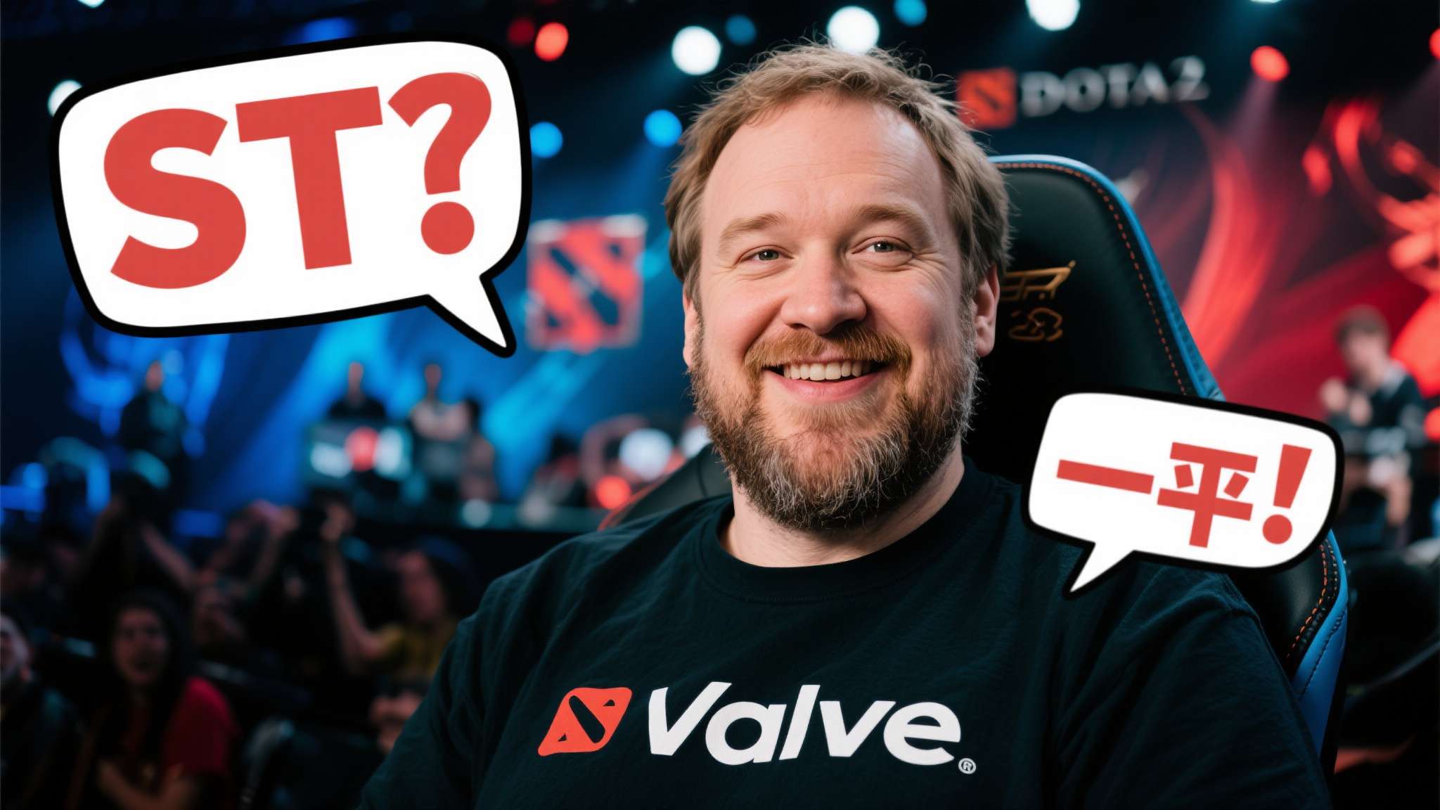 16年老玩家边玩边被喷!G胖自曝超爱玩《Dota2》 16年老玩家边玩边被喷!G胖自曝超爱玩《Dota2》