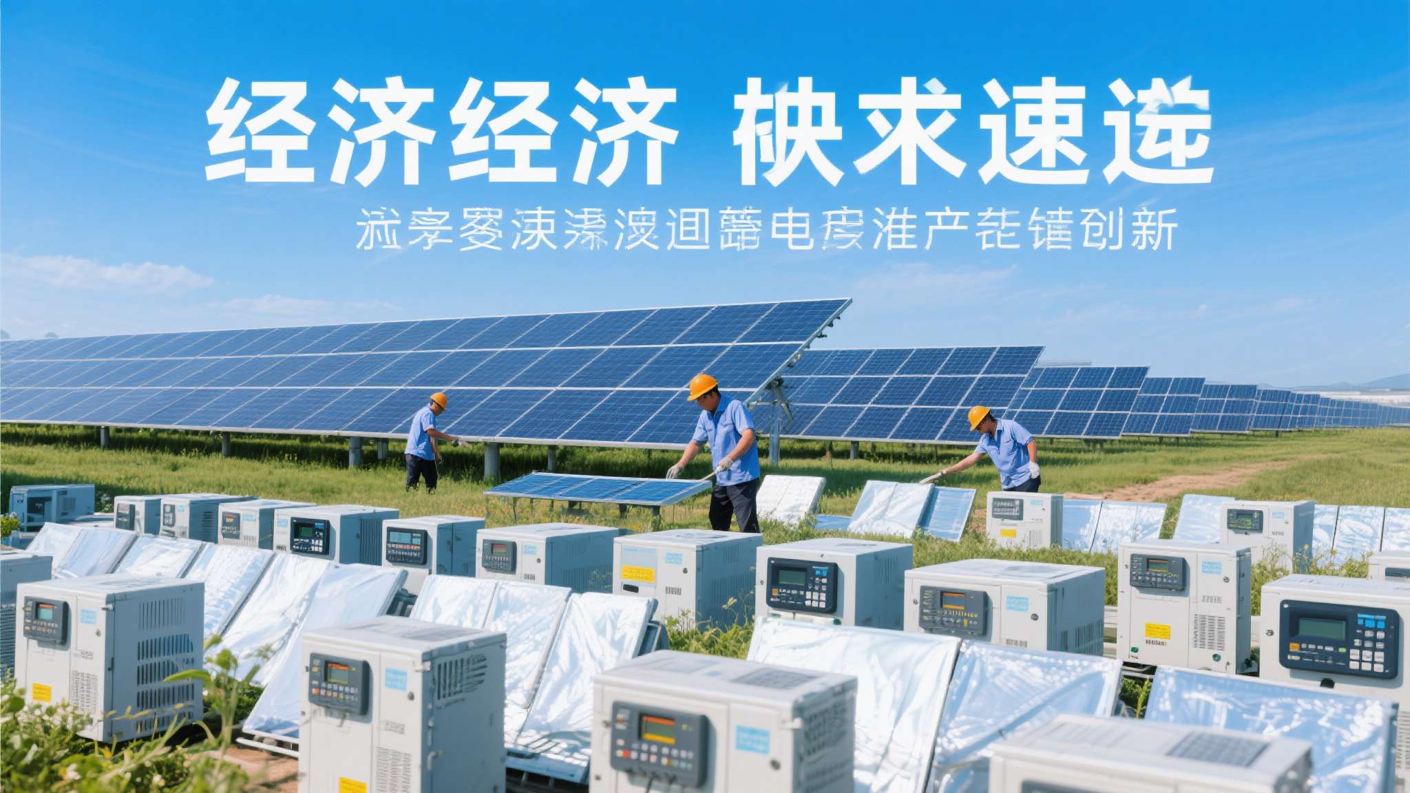 我国最大太阳能发电站
